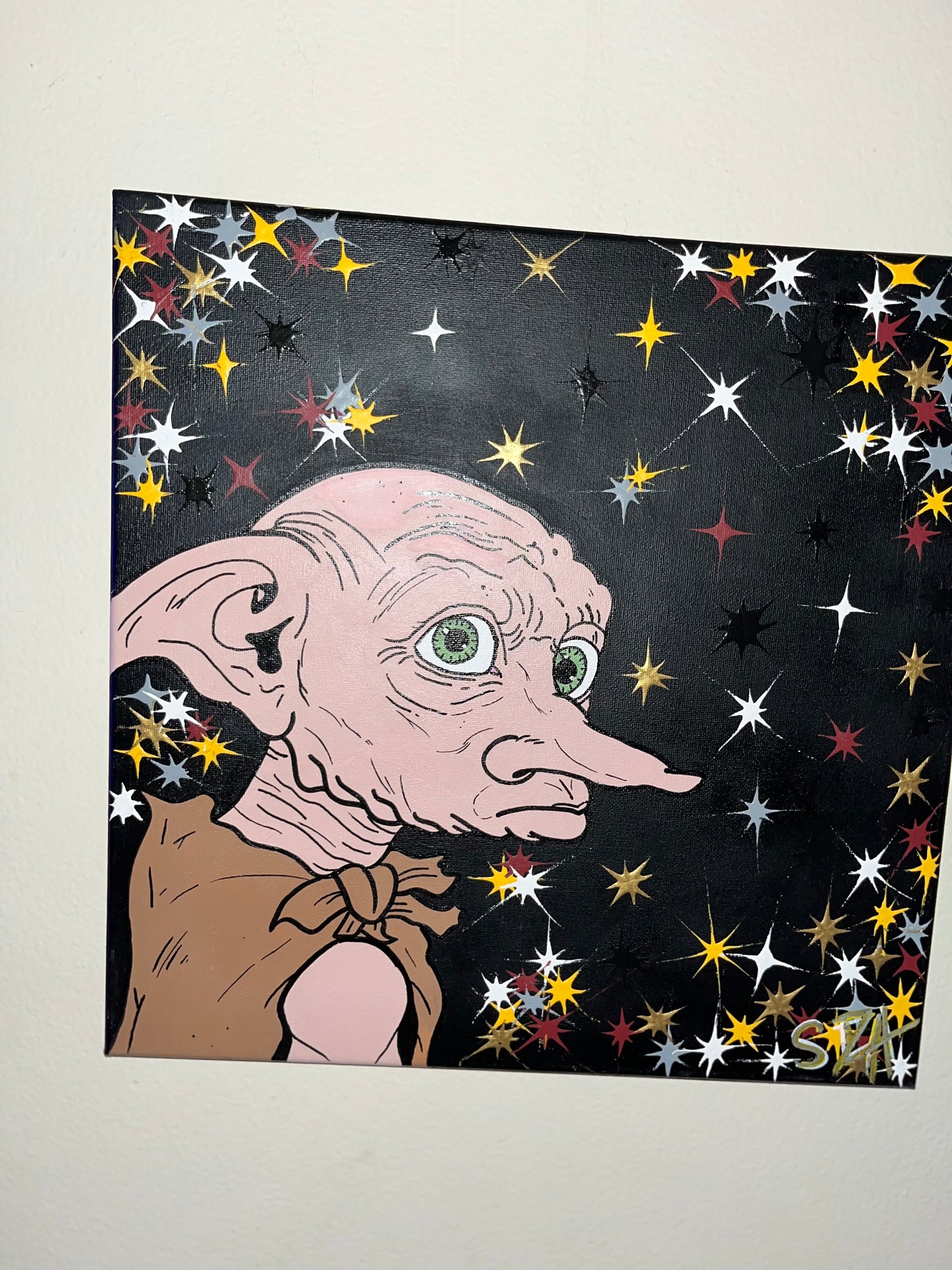 14x14 Cartoon Painting