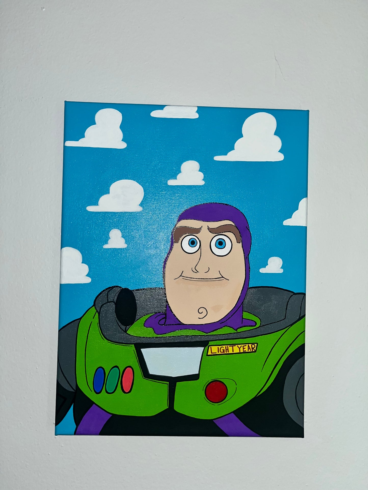 Cartoon Painting 16x12 Acrylic