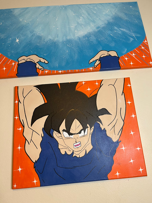 Anime Painting 20x16 and 15x30