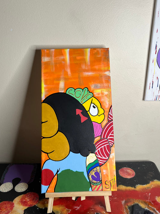 Monster Painting 10x20