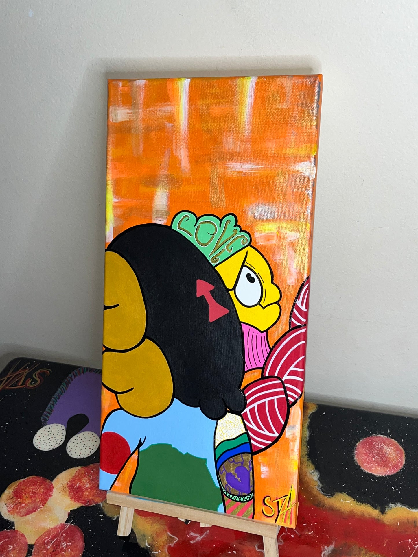 Monster Painting 10x20
