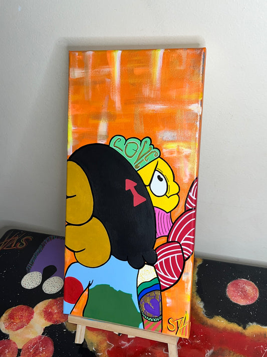 Monster Painting 10x20