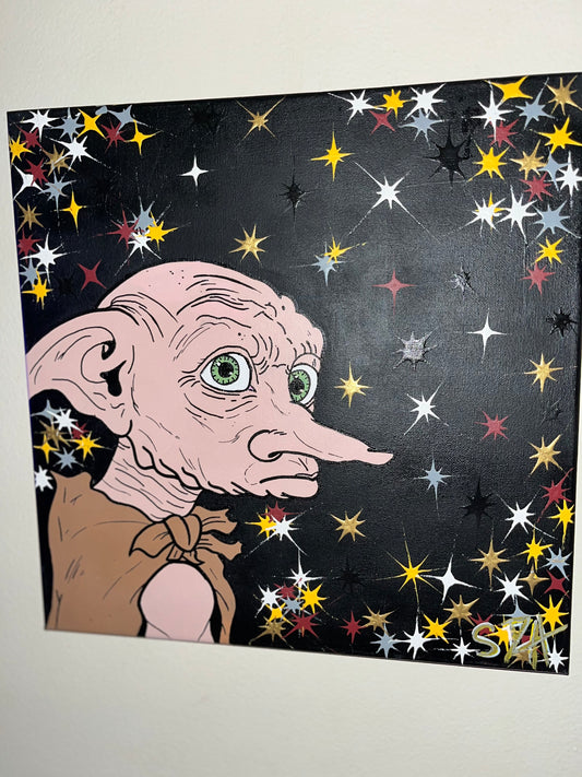 14x14 Cartoon Painting