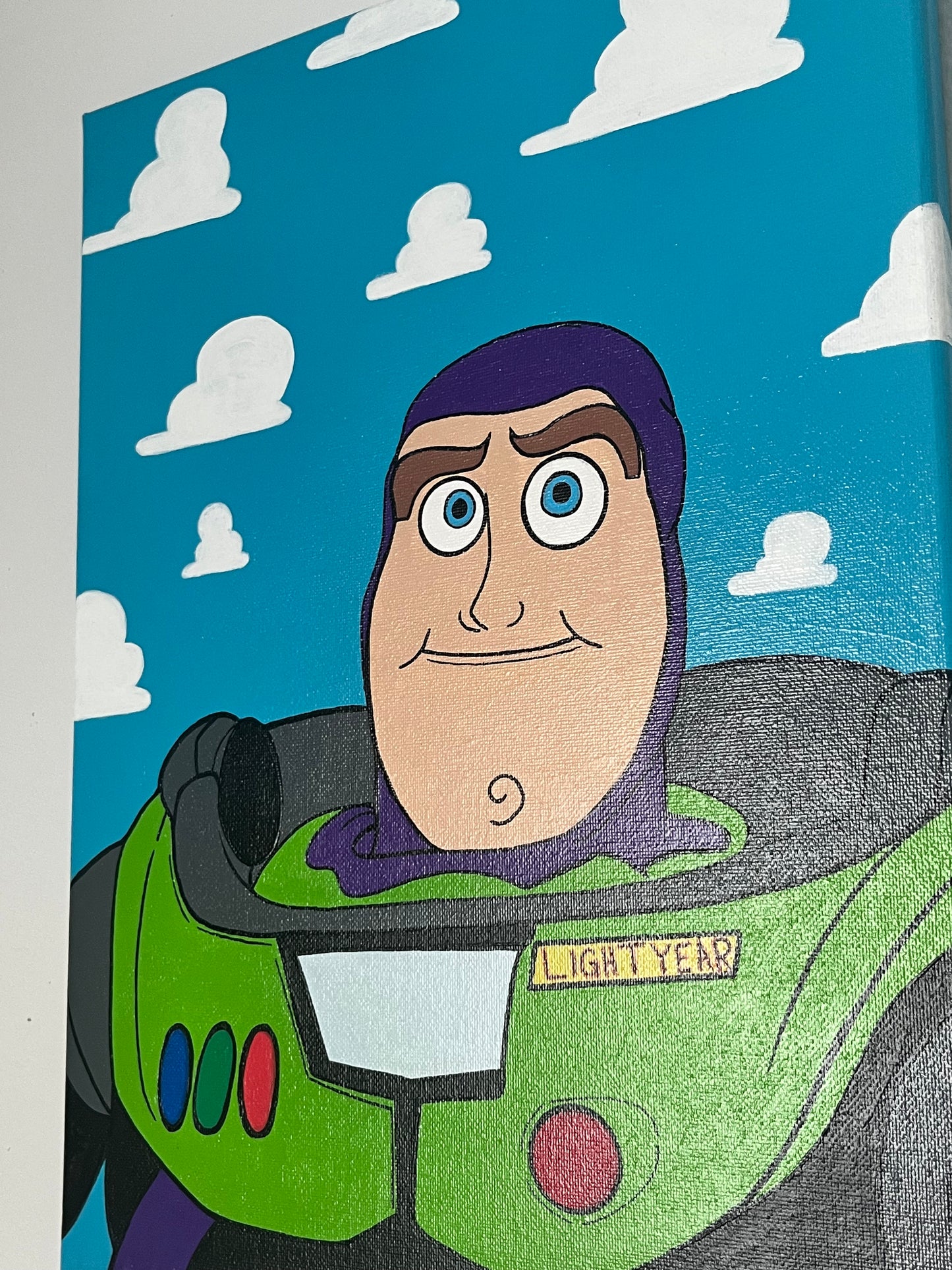Cartoon Painting 16x12 Acrylic