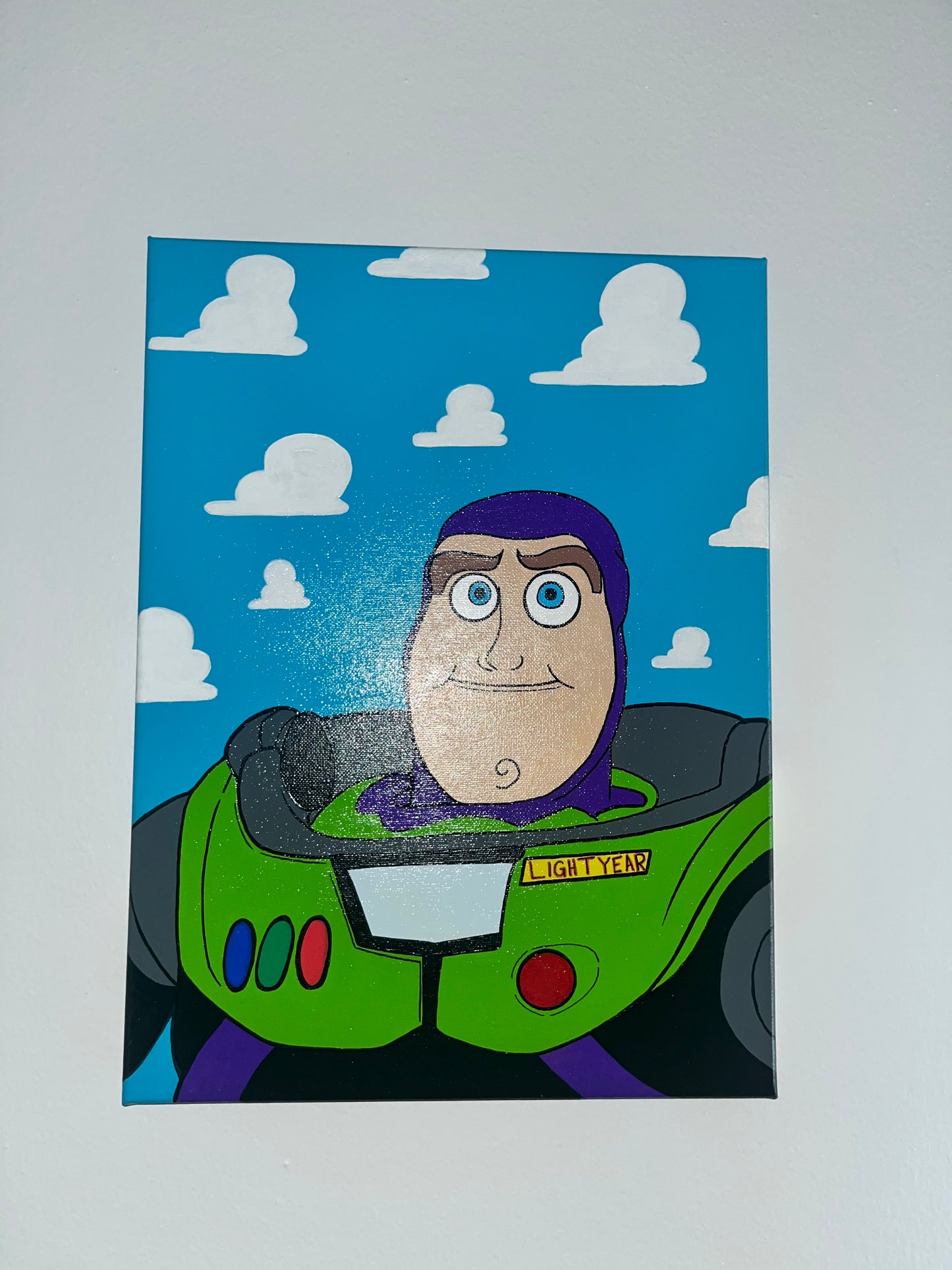 Cartoon Painting 16x12 Acrylic
