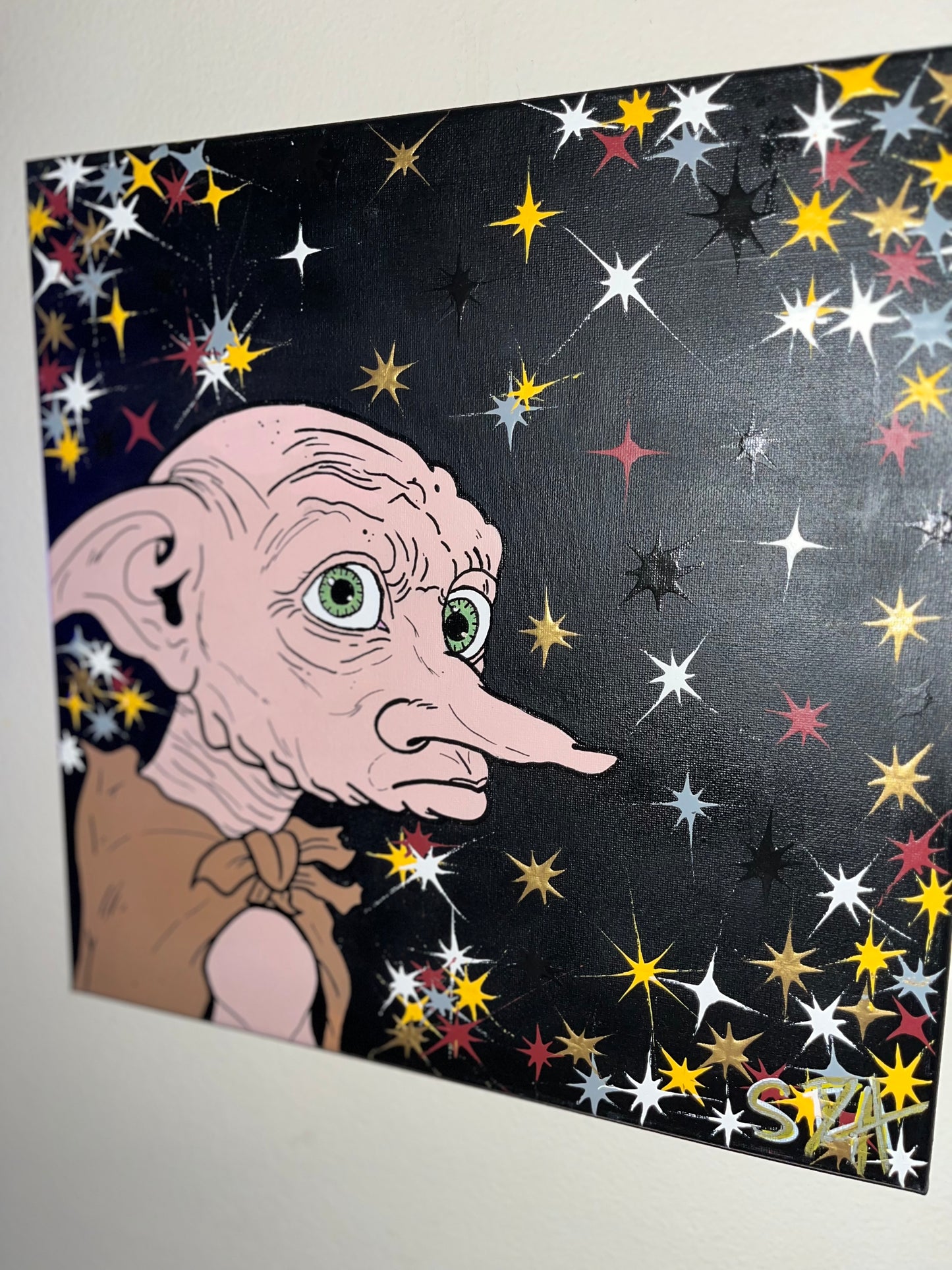 14x14 Cartoon Painting
