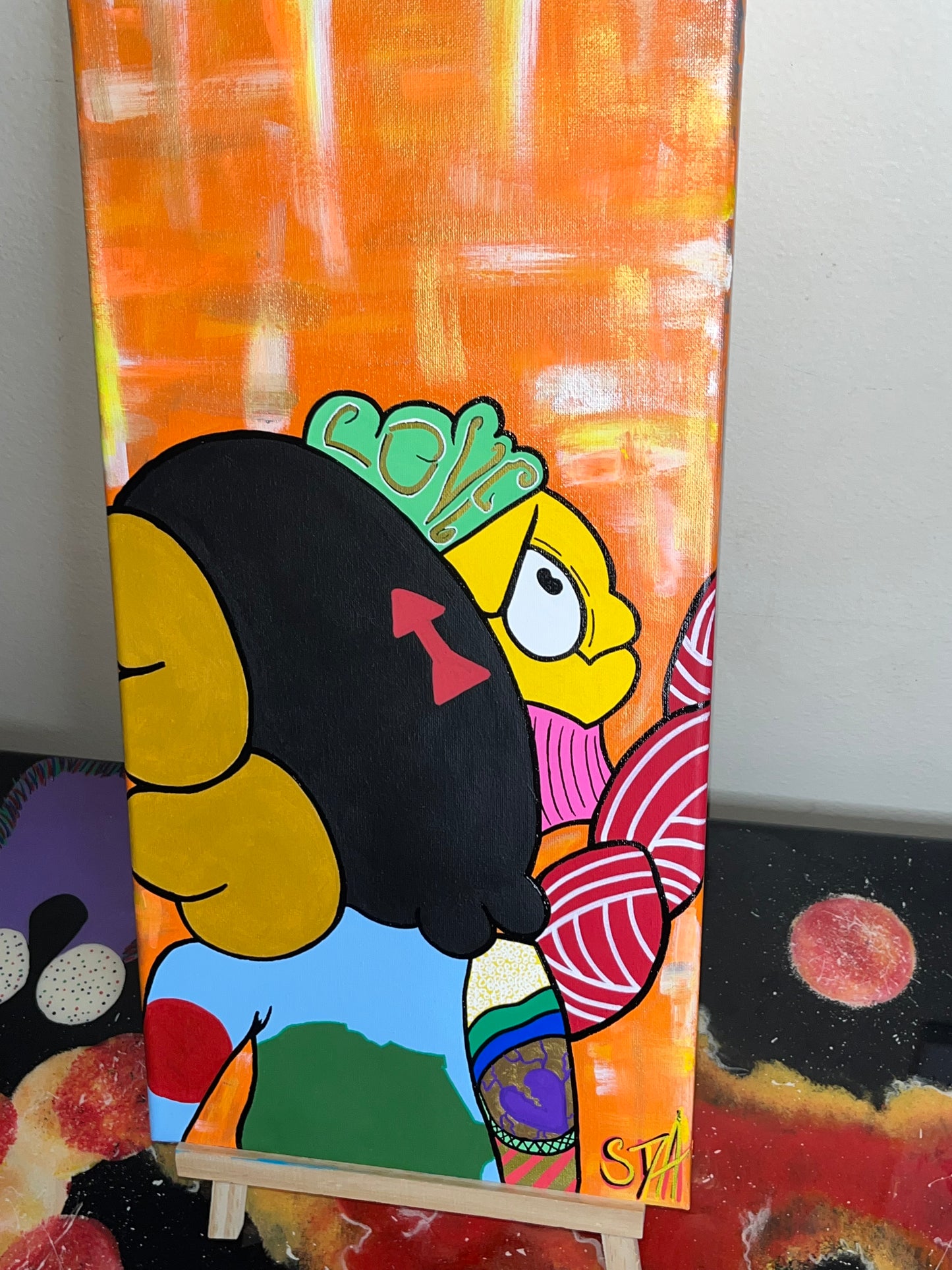 Monster Painting 10x20